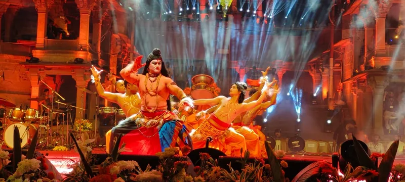 महाकाल सांस्कृतिक प्रस्तुति और कथावाचन ने मोहा मन